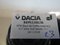 фото thumb №10, Dacia duster 10-17 молдинг накладка бампера заднього задня 849933883r