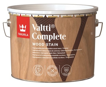 TIKKURILA VALTTI COMPLETE 9L 5088 TURVE - РАСТВОРИТЕЛЬ ЛАКА ПЯТНИЦА