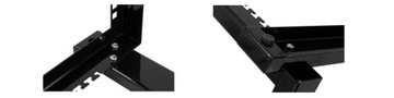 Стойка 19'' Spacetronik 4U 350мм ЧЕРНАЯ