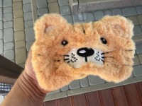 ПОВЯЗКА НА ГЛАЗА МАСКА ДЛЯ СНА РЕЛАКСАЦИЯ ОЛДМЕН ТИГР НА РЕЗИНКЕ