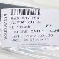 фото thumb №7, Audi rs5 8w6 передня частина бампер правий upper решітка trim смуга 8w6807802