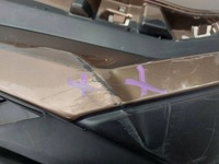 фото thumb №9, Mitsubishi eclipse cross 17-20 бампер передний перед