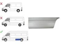 фото thumb №1, Vw lt 1996 ремкомплект крыла заднего левая