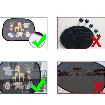 СОЛНЦЕЗАЩИТНЫЙ КОЗЫРОК ДЛЯ ОКНА АВТОМОБИЛЯ MARTOON, ДЕТСКИЙ, 2 ШТ.