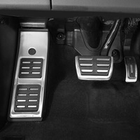 фото thumb №9, Накладки na педали audi a4 b9 автоматическая коробка передач подножка