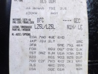 фото thumb №16, Audi a4 b6 8e5 бампер задня pdc kombi avant lz5l