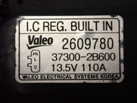 фото thumb №4, Kia venga 09- генератор 1.4 бензин