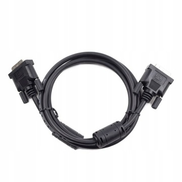 Видеокабель Gembird CC-DVI2-BK-6, черный, 1,8 м