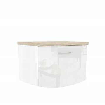 Комплект кухонной мебели Atlanta White Corner GLOSS