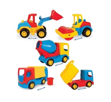TECH TRUCK CONSTRUCTION TRUCK САМОСВАЛ 23см ВЕЙДЕР 35312
