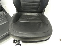 фото thumb №10, Kpl сидіння сидіння диван шкіра skoda yeti 5l підігрів