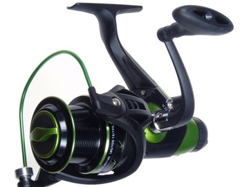 Свободноходовая катушка KR 5000 FEEDER 7 + 1 подшипник GREEN RUNNER Карп карп