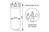 фото thumb №1, Nrf осушитель кондиционера nissan almera i micra ii pick up primera