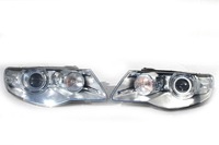 фото thumb №12, Vw touareg gp перед капот крила бампер pas передній лампи 7l0 колір: biał