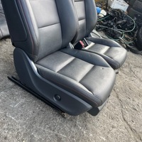 фото thumb №12, Mercedes cla w117 amg сидіння шкіра стьобана диван обшивки червона nić