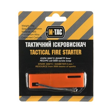 M-TAC FIRST SURVIVAL BUSHCRAFT ORANGE FIRE BIVAC 8 мм