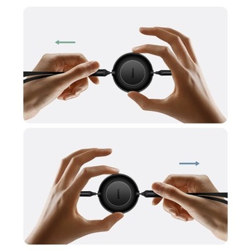 КАБЕЛЬ BASEUS BRIGHT MIRROR 2 С МУТКОЙ 3В1 USB - MICRO+LIGHTNING+ C 66W 1.1M