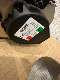 фото thumb №7, Volvo s60 iii 18-23 pas ремені безпеки комплект світлий бежеві