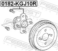 фото thumb №3, Febest ступица задняя