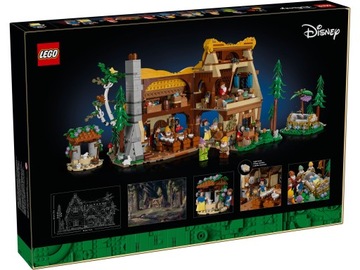 LEGO Disney 43242 «Белоснежка и Хижина семи гномов»