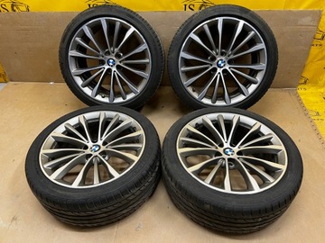 ДИСКИ КОЛЕСА ШИНЫ ЛЕТНИЕ 19 ДЮЙМОВ BMW 5 G30 G31 LUXURY