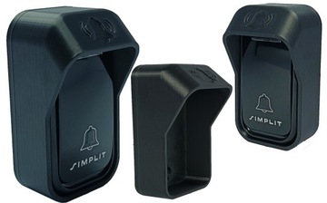 Корпус, козырек, крышка звонка из АБС - Simplit A6