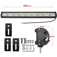 фото thumb №3, Лампа робоча 65cm пряма 12v 24v балка led dalekosiężna led bar прожектор