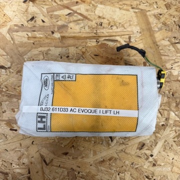 фото thumb №1, Подушка сиденья подушка безопасности демонтаж land rover evoque i bj32-611d33-ac левая