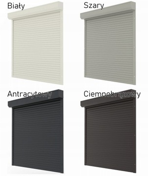 Внешний алюминиевый слепой к размеру - Clicky - Единый цвет 130x270 см.