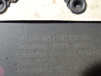 фото thumb №11, Обшивка дверь перед передний левый vw golf v 5 + plus 5m0 europa 5m1868109