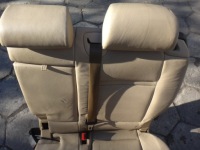 фото thumb №4, Лівий сидіння задня сидіння заднє сидіння бежева шкіра bmw x5 e70 dziurkowana