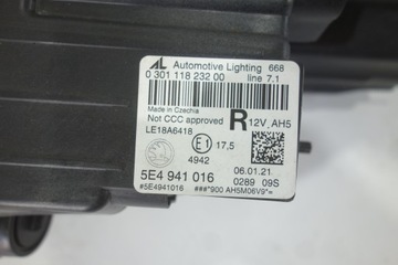 фото thumb №6, Лампа перед права skoda octavia iv 5e4 повний led