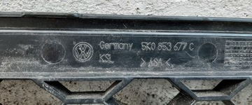 фото thumb №7, Решётка бампера средняя решётка vw golf vi gti 5k0