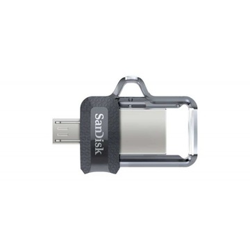 SanDisk Double Pendrive 128 ГБ microUSB + USB 3.0