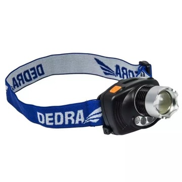 Фонарик Dedra 3W CREE LED налобный фонарь