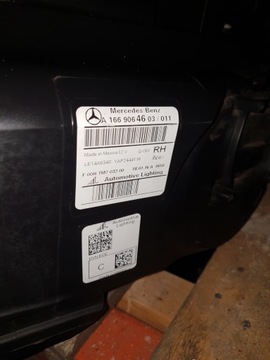 фото thumb №8, Правые фара mercedes x166 gls идеальный