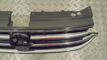 фото thumb №8, Решётка радиатора решётка led vw tiguan ii 5nn рестайлинг 20-24 5nn853653e оригинал