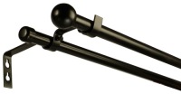 Металлический карниз PRO PRO fi16 двойной 270 см без колес