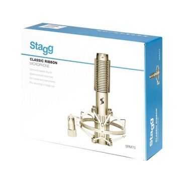 Ленточный микрофон Stagg SRM70.
