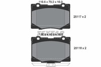 фото thumb №2, Тормозные колодки ham. honda p. legend 06-