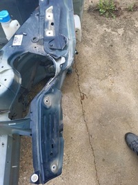 фото thumb №2, Tesla model s четверть лонжерон левая перед