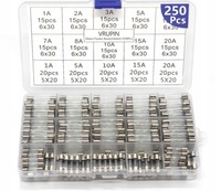 фото thumb №2, Предохранители topikowe стеклянный набор 250 szt.