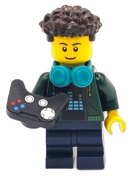 LEGO gracz komputerowy gamepad słuchawki 66913 cty1685 53118pb01