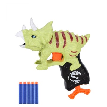 BLAZESTORM ДИНОЗАВРОВАЯ ПЕННАЯ ПУСКОВАЯ ПУЛЬТА NERF