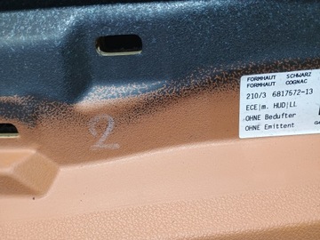 фото thumb №9, Bmw 5 g30 g31 head up шкіра панель консоль подушка безпеки подушки ремені штори