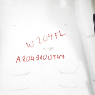 фото thumb №12, Mercedes w204 спинка сиденья левый перед чёрная искусственная кожа c-klasa