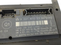 фото thumb №7, Mercedes-benz s w221 2007 перед сторона ліва модуль / блок керування сидіння