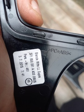 фото thumb №5, Seat leon ii cupra рамка захист nawigacki решітка повітропровід