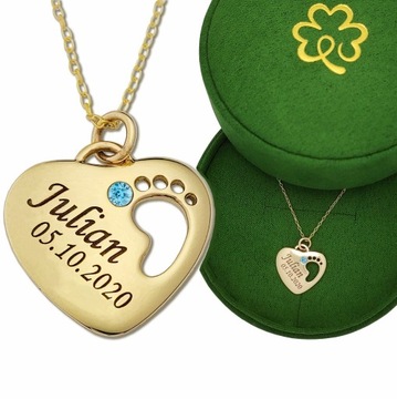 золотая цепочка BIG HEART подарок маме