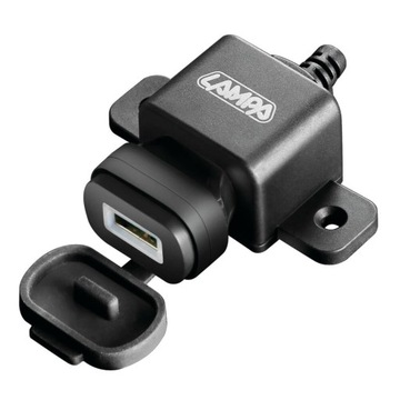 Разъем для зарядного устройства USB Fix Omega, водонепроницаемый, 12/24 В.